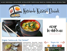 Tablet Screenshot of kuzinedekizaranekmek.com